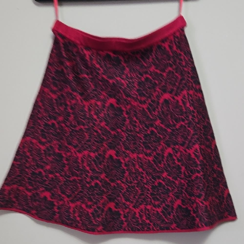 Red Mini Beautiful Skirt